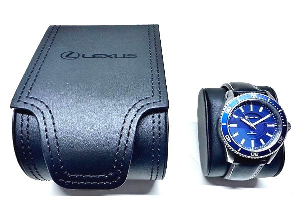 Lexus Structural Blue Analog Display Watch – LexusBoutique.net