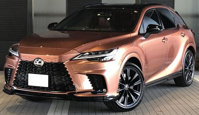 Genuine Lexus Japan 2023-2025 RX F SPORT Piano Black Side
