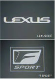 Genuine Lexus Japan 2018-2025 LS LED Door Courtesy Projection Lamp Unit Set (SET OF 4)