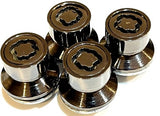 Genuine Lexus Japan 2022-2025 LX Premium Wheel Locks Set (Black Chrome)