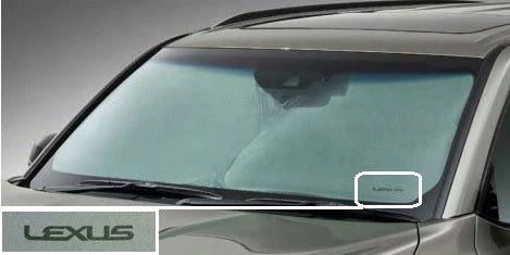Genuine Lexus Japan 2022-2025 LX Front Sunshade with Lexus Logo