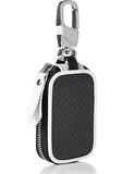 TRD JAPAN Carbon Pattern Smart Access Key Bag with White Surround