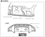 TRD JAPAN 2021-2025 Lexus LS 500/500h F-Sport Factory Painted Front Lip Spoiler Kit