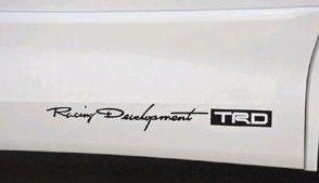 TRD JAPAN Graphic Sticker Decal (Black)