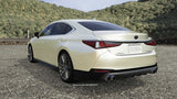 TRD JAPAN 2022-2025 Lexus ES Factory Painted Rear Diffuser and Dual Exhaust System