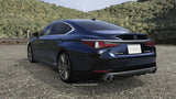 TRD JAPAN 2022-2025 Lexus ES Factory Painted Rear Diffuser and Dual Exhaust System