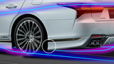 TRD JAPAN 2021-2025 Lexus LS 500/500h F-Sport Factory Painted Rear Diffuser Kit