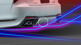TRD JAPAN 2021-2025 Lexus LS 500/500h F-Sport Factory Painted Rear Diffuser Kit