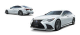 TRD JAPAN 2021-2025 Lexus LS 500/500h F-Sport Factory Painted Side Skirts