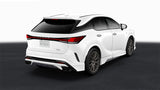 TRD JAPAN 2023-2025 Lexus RX F-Sport Factory Painted Rear Skirt with Rear Diffuser