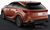 TRD JAPAN 2023-2025 Lexus RX F-Sport Factory Painted Rear Skirt with Rear Diffuser