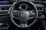 Genuine Lexus Japan 2019-2024 UX F-Sport Punching Leather Steering Wheel Kit with Aluminum Paddle Shift
