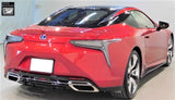 TRD JAPAN 2018-2025 Lexus LC 500/500h Rear Bumper Side Spoiler and Rear Diffuser Kit