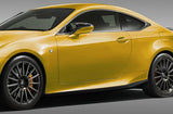 TRD JAPAN 2019-2025 Lexus RC Factory Painted Side Skirts