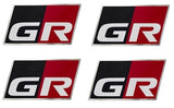 Genuine Toyota Japan 2020-2025 GR Yaris Aluminum Discharge Tape Set (Set of 4)