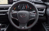 Genuine Lexus Japan 2019-2024 UX F-Sport Punching Leather Steering Wheel Kit with Aluminum Paddle Shift