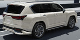 Genuine Lexus Japan 2022-2025 LX Factory Painted Rear Skirts with Chrome Garnish