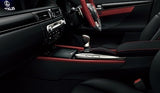 Genuine Lexus Japan 2020 GS F-Sport Punching Leather Shift Knob (Red Stitching)