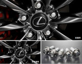 Genuine Lexus Japan 2022-2025 NX Wheel Hub Bolt Set with Lexus Logo (SET OF 20)