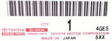 Genuine Lexus Japan 2011-2020 CT Rear Bumper Protection Plate