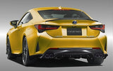 TRD JAPAN 2019-2025 Lexus RC Factory Painted Rear Diffuser Kit and Dual Exhaust System