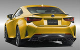 TRD JAPAN 2019-2024 Lexus RC Factory Painted Rear Diffuser Kit and Dual Exhaust System