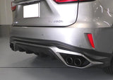 TRD JAPAN 2016-2019 Lexus RX Rear Diffuser Kit and Dual Exhaust System (UNPAINTED)