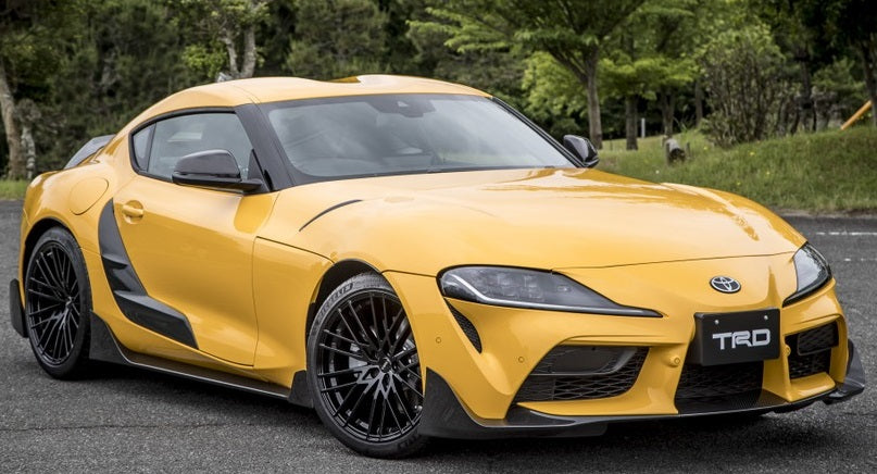 TRD JAPAN 2020-2025 Toyota GR Supra CFRP Carbon Fiber Side Skirts