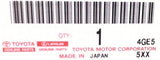 Genuine Lexus Japan 2014-2025 Lexus License Plate Lock Bolt Set