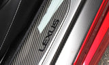 Genuine Lexus Japan 2018-2025 LC 500/500h CFRP Carbon Fiber Door Scuff Plate Set