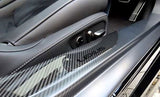 Genuine Lexus Japan 2018-2025 LC 500/500h CFRP Carbon Fiber Door Scuff Plate Set