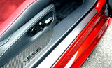 Genuine Lexus Japan 2018-2025 LC 500/500h CFRP Carbon Fiber Door Scuff Plate Set