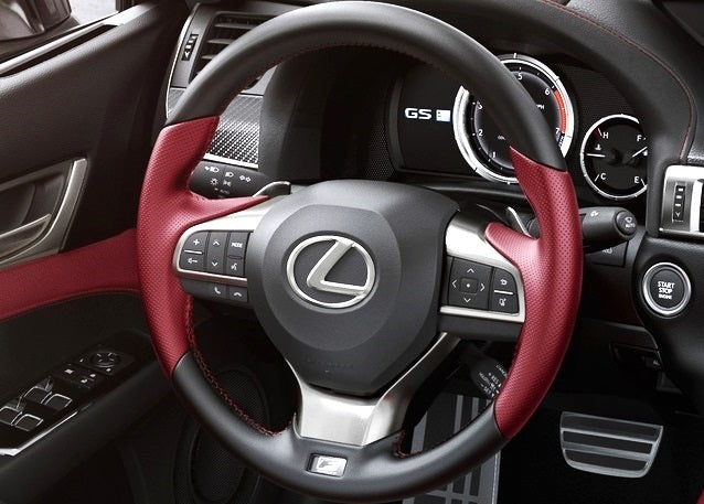 DCT Motor Sports - Lexus GSF extra thick padding alcantara wrap. We can  make alcantara steering wheel for any Lexus model
