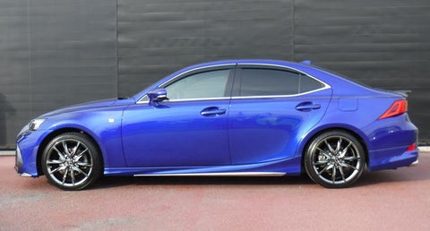 Genuine Lexus Japan 2017-2020 IS Side Skirts with Chrome Garnish