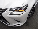 Genuine Lexus Japan 2016-2020 GS Front Spoiler Kit with Chrome Garnish (UNPAINTED)
