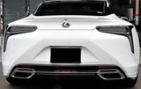 TRD JAPAN 2018-2025 Lexus LC 500/500h Rear Bumper Side Spoiler and Rear Diffuser Kit