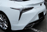 TRD JAPAN 2018-2025 Lexus LC 500/500h Rear Bumper Side Spoiler and Rear Diffuser Kit