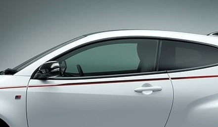 Genuine Toyota Japan 2020-2025 GR Yaris 6pcs Body-Side Stripe Decal