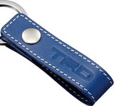 TRD JAPAN Genuine Leather Premium Key Tag (BLUE)