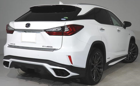 TRD JAPAN 2016-2019 Lexus RX Rear Diffuser Kit and Dual Exhaust System (UNPAINTED)