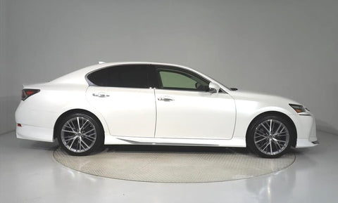 Genuine Lexus Japan 2016-2020 GS Side Skirt Kit with Chrome Garnish (UNPAINTED)