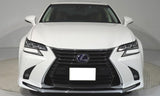 Genuine Lexus Japan 2016-2020 GS Front Spoiler Kit with Chrome Garnish (UNPAINTED)
