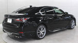 Genuine Lexus Japan 2016-2020 GS Side Skirt Kit with Chrome Garnish (UNPAINTED)