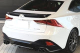 TRD JAPAN 2017-2020 Lexus IS F SPORT Rear Spoiler (UNPAINTED)