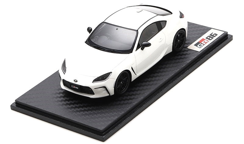 2022 Toyota GR 86 1/43 Scale Diecast Model Car (White