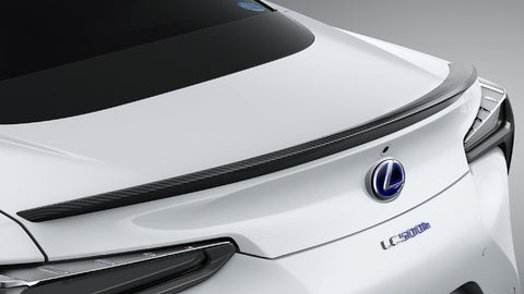 Genuine Lexus Japan 2018-2025 LC 500/500h CFRP Carbon Fiber Rear Spoiler Kit