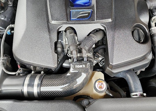 TOM'S JAPAN 2015-2025 RC-F CFRP Carbon Fiber Air Intake Pipe Kit