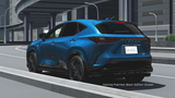 TRD JAPAN 2022-2025 Lexus NX F-Sport Factory Painted Rear Diffuser