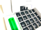 Genuine Lexus Japan 2021-2025 IS Matte Black Hub Bolt Caps with Lexus Logo (SET OF 20)