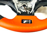 Genuine Lexus Japan 2008-2014 IS-F CCSR Style Orange Steering Wheel Kit